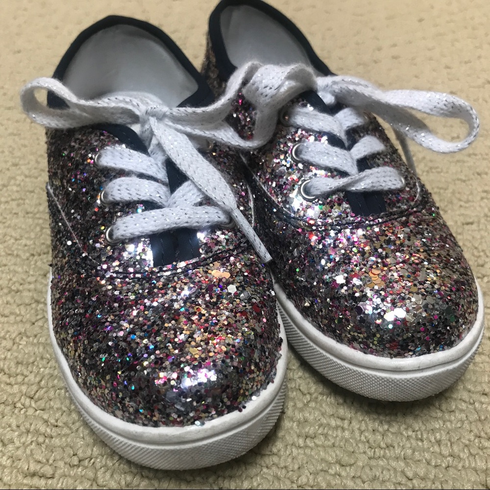 Gorgeous sparkly EUC sneakers, toddler size 12